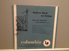 MODERN MUSIC FOR STRINGS: SHOSTAKOVITCH...(1967/Columbia/USA) - VINIL/RAR/Ca Nou foto