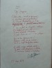 Poezie in manuscris, Victor Eftimiu; Dan Dragodan, 1954