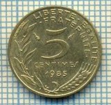 9492 MONEDA- FRANTA - 5 CENTIMES -anul 1985 -starea care se vede, Europa