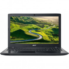 Laptop Acer Aspire E5-575G 15.6 Inch Full HD Intel Core I7-7500U 8 GB DDR4 256 GB SSD nVidia GeForce 940MX 2 GB GDDR5 Linux Negru foto