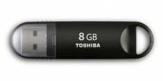 Pendrive Toshiba &amp;amp;quot;Suzaku&amp;amp;quot; 8GB USB 3.0, (THNV08SUZBLK_6), negru foto