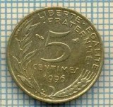 9494 MONEDA- FRANTA - 5 CENTIMES -anul 1996 -starea care se vede