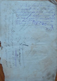 Document din 1870 , scris olograf
