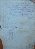 Document din 1870 , scris olograf