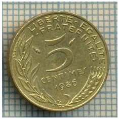 9481 MONEDA- FRANTA - 5 CENTIMES -anul 1986 -starea care se vede