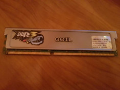 Memorie RAM DDR3 GEIL 2Gb 1600Mhz CL7 PC-12800 cu radiator foto