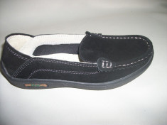 Pantof casual, culoare neagra, model clasic pentru orice varsta (Culoare: NEGRU, Marime: 35) foto