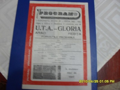 program UTA - Gloria Resita foto