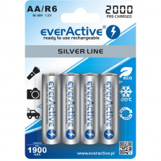 Set de 4 Acumulatori Ni-MH R6/AA 2000 mAh EverActive foto