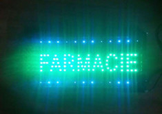 Reclama Luminoasa cu led FARMACIE foto