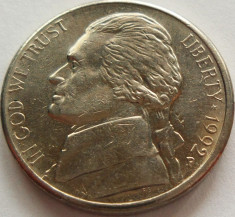 Moneda 5 Centi - SUA, anul 1992 *cod 4320 Litera P foto