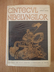 CANTECUL NIBELUNGILOR- repovestiti de Adrian Maniu, cu ilustratii de Demian foto