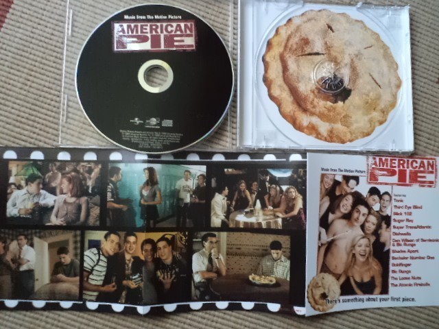 american pie soundtrack muzica din film cd disc various compilatie muzica pop rock universal music VG+