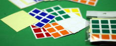 Accesorii Cub Rubik - Stickere foto