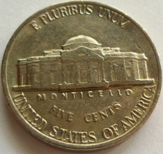 Moneda 5 Centi - SUA, anul 1988 *cod 4317 Litera P foto