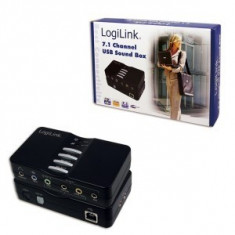 Logilink Placa de sunet Sound Box USB 7.1 UA0099 foto