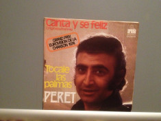 PERET - TOCALE LAS PALMAS (Eurovision)(1967/ARIOLA/RFG) -VINIL Single/RAR/ca NOU foto