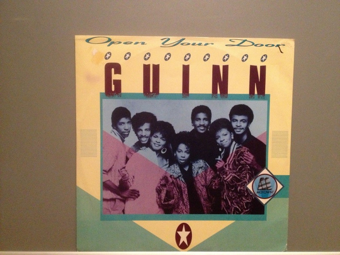 GUINN - OPEN YOUR BOOK (1986/MOTOWN REC/RFG) -VINIL MaxiSingle/ca NOU