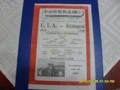 program UTA - Metalurgistul Cugir