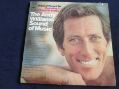 Andy Williams - The Andy Williams Sound Of Music _ dublu vinyl , 2 x LP , SUA foto