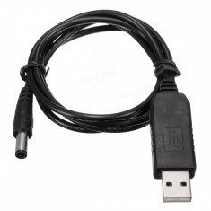 USB DC-DC converter step-up, IN:5V, OUT:12V (750 mAh ) foto