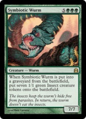 MTG Symbiotic Wurm foto