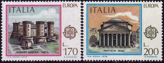 Italia 1978 - Cat.nr.1339-40 Europa-cept neuzat,perfecat stare(z)