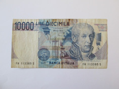 ITALIA 10 000 LIRE 1984 foto