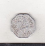 Bnk mnd India 2 paise 1973, Asia