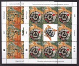 Muntenegru 2007 telecomunicatii telefon MI 151-152 2 kleib. MNH w40, Nestampilat