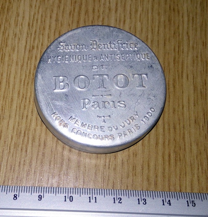 CUTIE PUDRA BOTOT PARIS , ANII 1900