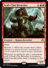 MTG Scab-Clan Berserker x3 foto