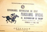 PROGRAM VECHI HIPODROM 27 MAI 1956