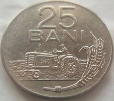 Moneda 25 Bani- ROMANIA, anul 1966 *cod 2865 foto