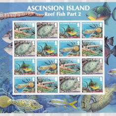 Ascension 2012 fauna marina MI 1170-73 kleib. MNH w40