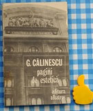 Pagini de estetica Calinescu