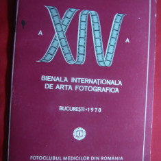 A XVa Bienala Internationala Arta Fotografica Bucuresti 1978 -Fotoclub Medici