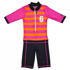 Costum De Baie Sport Pink Marime 86- 92 Protectie Uv Swimpy foto