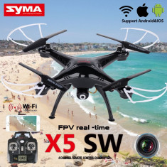 DRONA SYMA X5SW,WI-FI ANDROID+BONUS foto