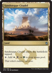 MTG Sandsteppe Citadel FOIL foto