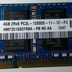 Ram laptop Hynix 4GB 12800 DDR3 1600Mhz HMT351S6EFR8A-PB PC3L Low 1.35V Sodimm