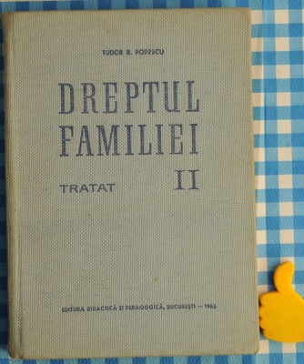 Dreptul familei Tudor T Popescu vol II foto