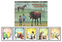 Cuba 2004 - ANIMALE DE COMPANIE, SERIE+COLITA NEUZATA foto