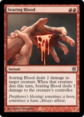 MTG Searing Blood FOIL foto