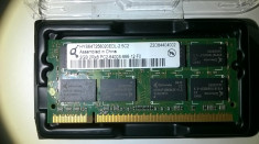 2Gb Memorie laptop Qimonda HYS64T256020EDL-2.5C2 DDR2 2GB PC6400 800MHz SoDimm foto