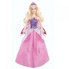 Papusa Printesa Barbie Catania cu doua tinute sclipitoare foto