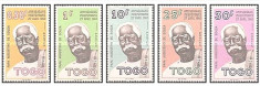 Togo 1961 - Augustino de Souza-Father of Independence, serie neu foto