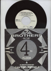 2 Brothers on the 4th Floor - Can&amp;#039;t Help Myself (1990, ZYX) Disc vinil single 7&amp;quot; foto