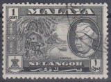 MALAYA - SELANGOR, stampilat (PA)