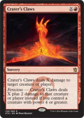 MTG Crater&amp;#039;s Claws FOIL foto